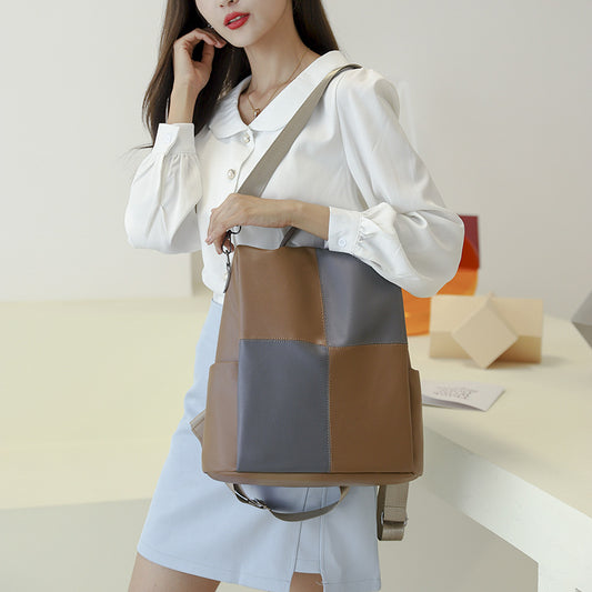 Mochila patchwork de polipiel – foto 2