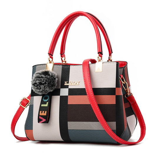 Bolso de mano de cuadros – foto 2