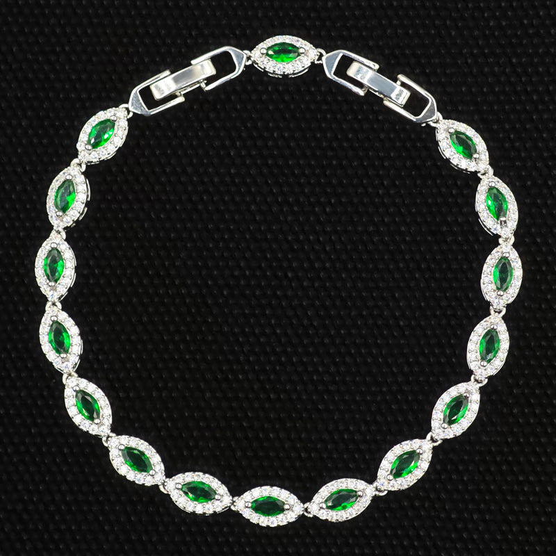 Pulsera tenis de circonitas – foto 9