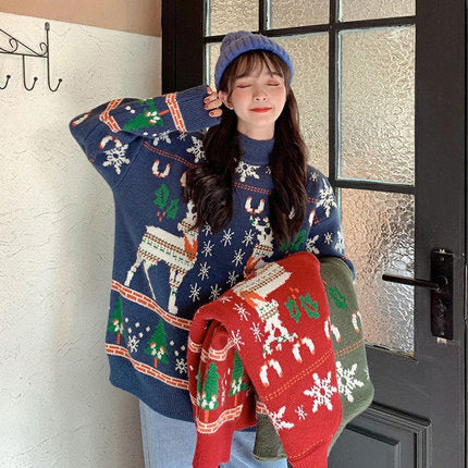 Jersey navideño de alce talla única – foto 5