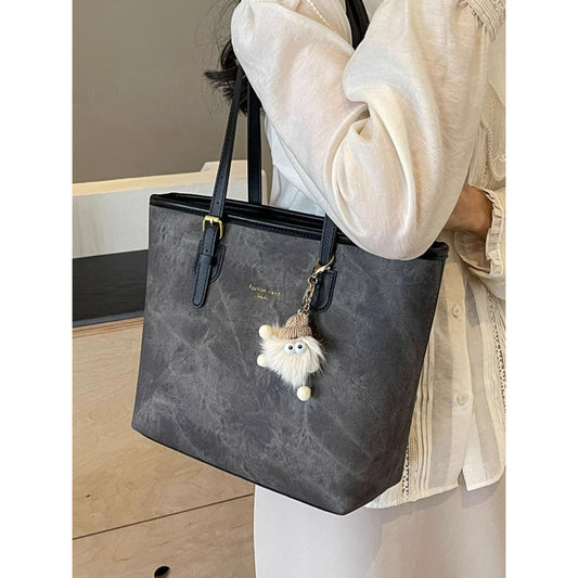 Bolso tote efecto desgastado – foto 2