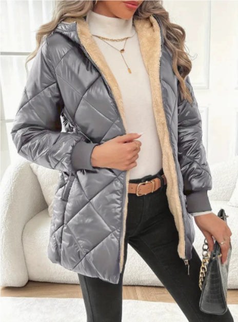 Chaqueta acolchada de rombos – foto 8