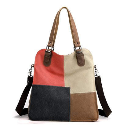 Bolso de lona patchwork – foto 7