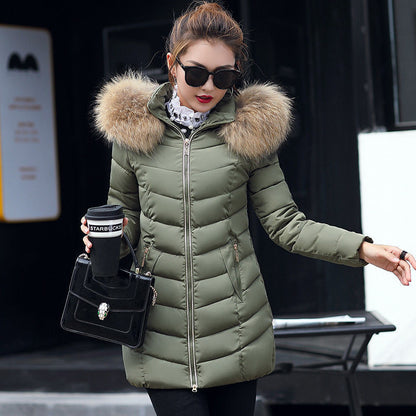 Parka acolchada entallada con capucha – foto 8
