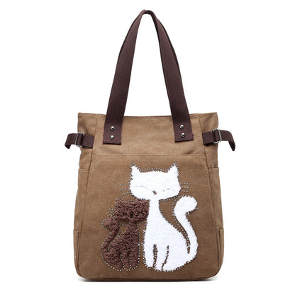Bolso de lona con gato – foto 13