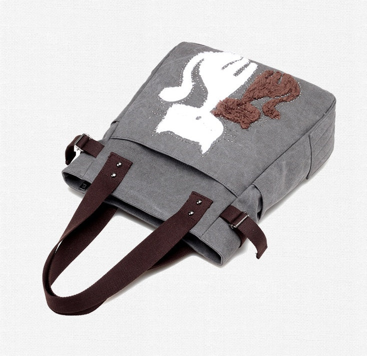 Bolso de lona con gato – foto 4
