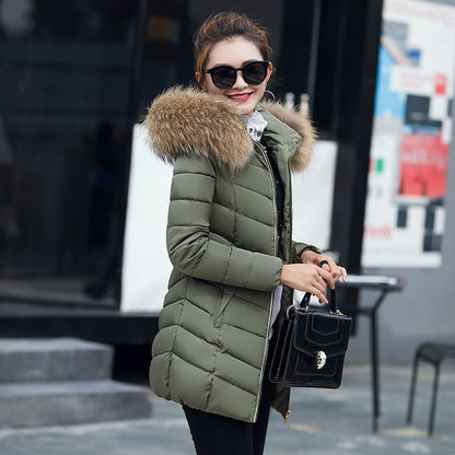 Parka acolchada entallada con capucha – foto 2