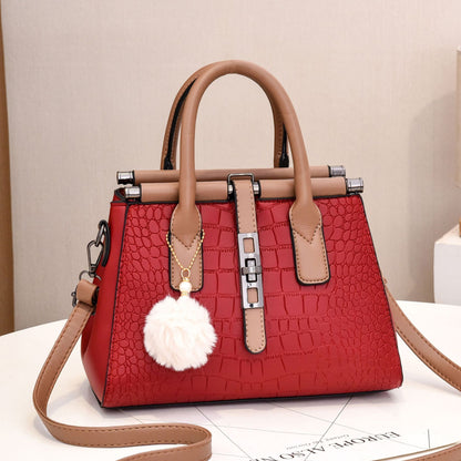 Bolso Boston con pompón – foto 3