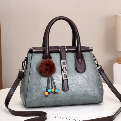 Bolso Boston con pompón – foto 9