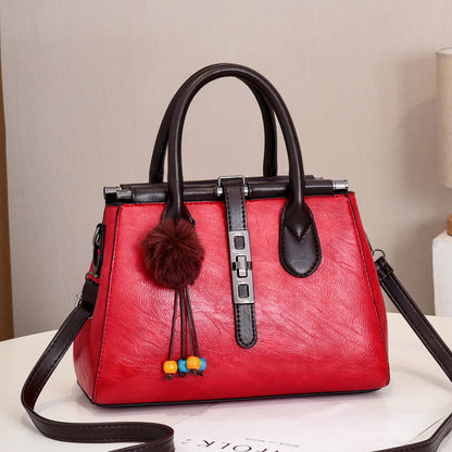 Bolso Boston con pompón – foto 8