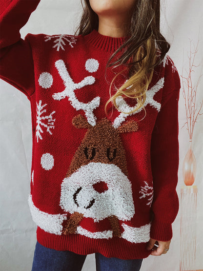 Jersey navideño de reno de pelo – foto 5