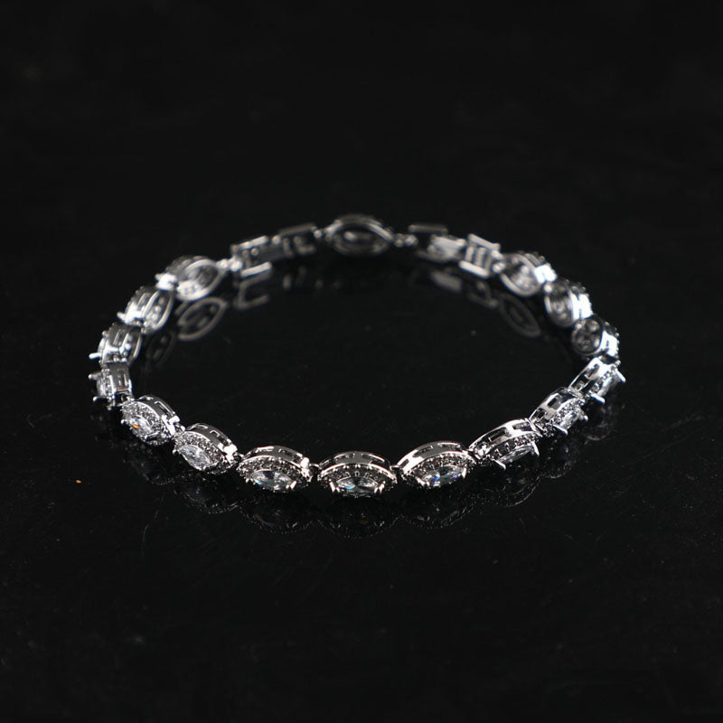 Pulsera tenis de circonitas – foto 5