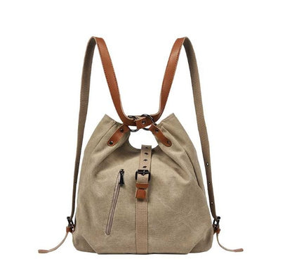 Bolso mochila de lona – foto 3