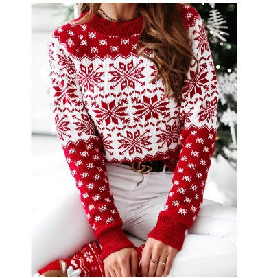 Jersey navideño de alces y copos – foto 10