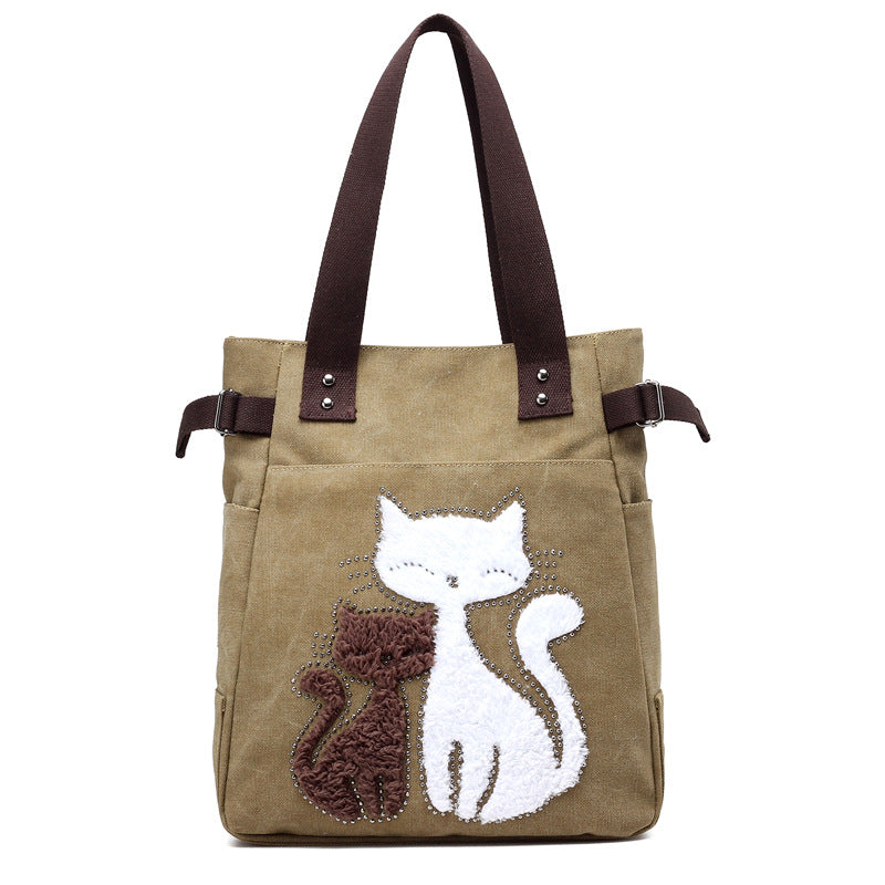 Bolso de lona con gato – foto 7