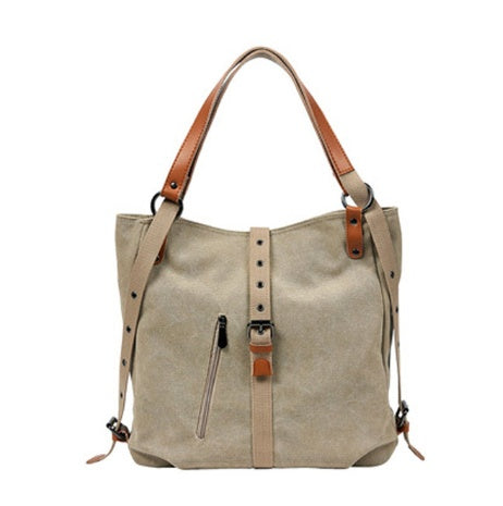 Bolso mochila de lona
