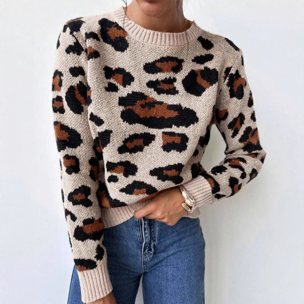 Jersey de punto con leopardo – foto 4