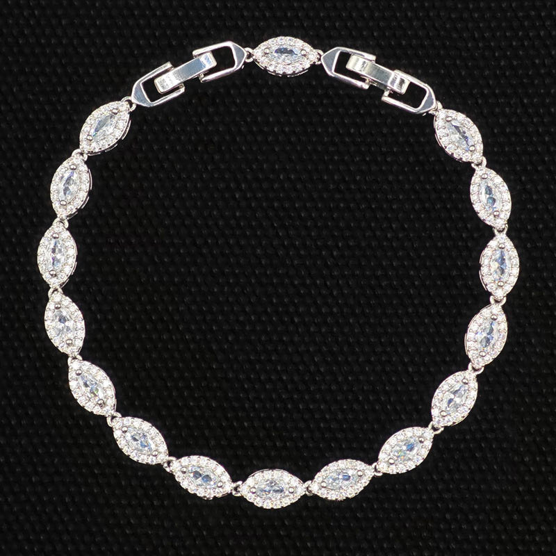 Pulsera tenis de circonitas – foto 2