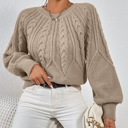 Jersey corto de punto trenzado