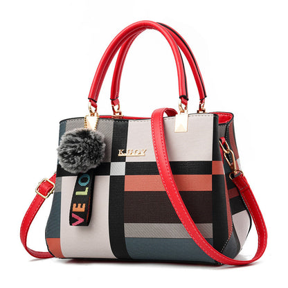 Bolso de mano de cuadros – foto 2