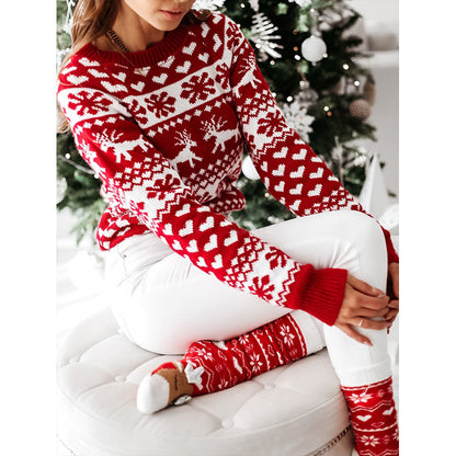 Jersey navideño de alces y copos – foto 6