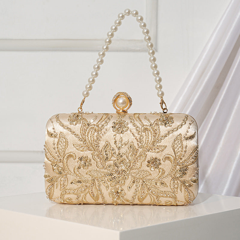 Bolso de fiesta bordado con cuentas – foto 5