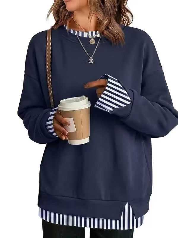 Sudadera oversize efecto dos piezas – foto 12