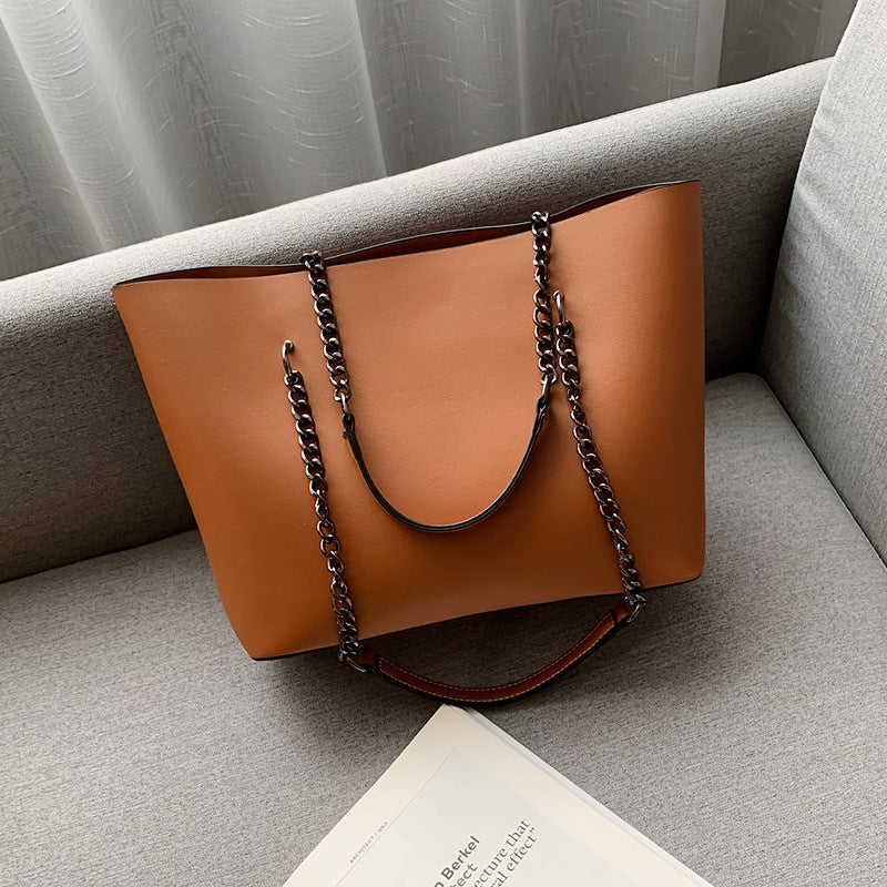 Bolso shopper de polipiel