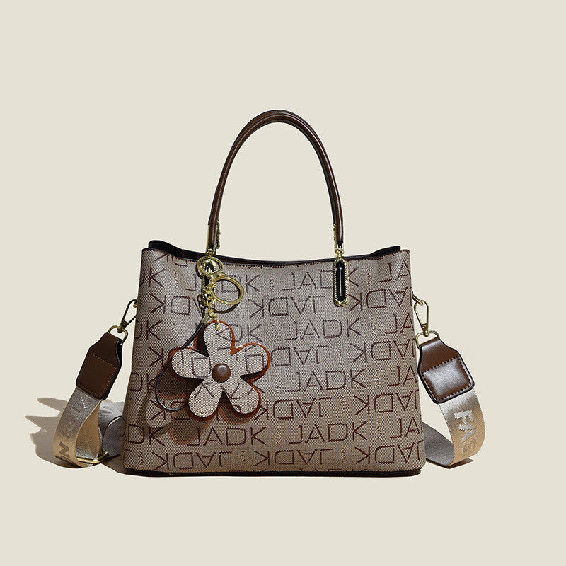 Bolso de mano estampado con flor – foto 6