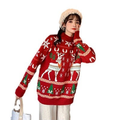 Jersey navideño de alce talla única – foto 4