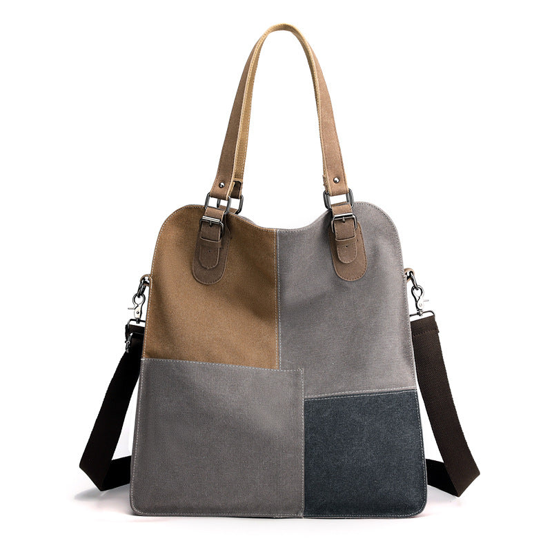 Bolso de lona patchwork – foto 6