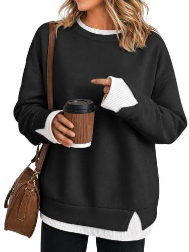 Sudadera oversize efecto dos piezas – foto 11