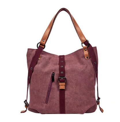 Bolso mochila de lona – foto 7