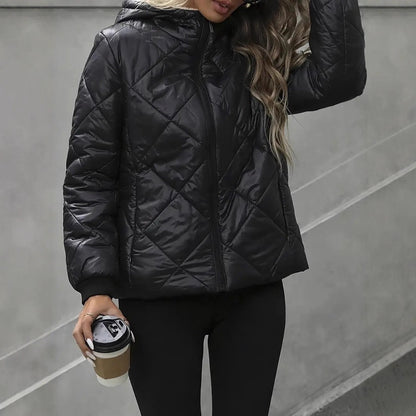 Chaqueta acolchada de rombos – foto 3