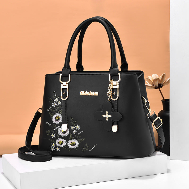 Bolso de mano con flores – foto 3