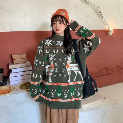 Jersey navideño de alce talla única – foto 2
