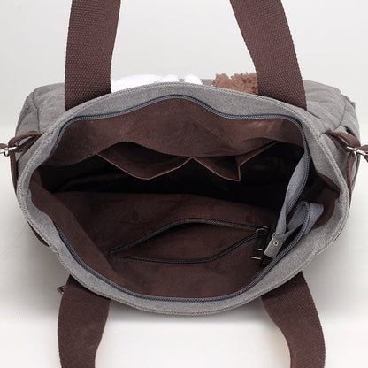 Bolso de lona con gato – foto 5