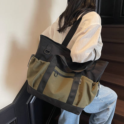 Bolso shopper de tela técnica