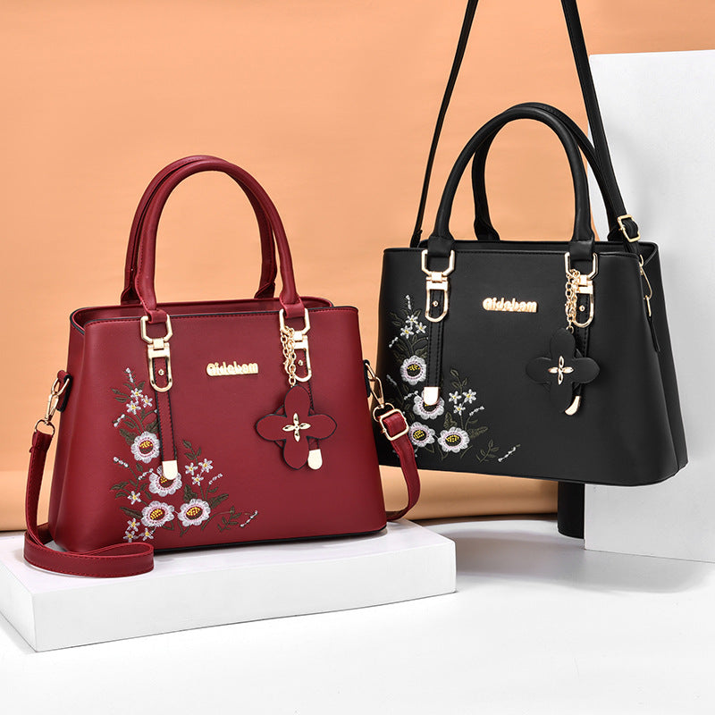 Bolso de mano con flores – foto 2