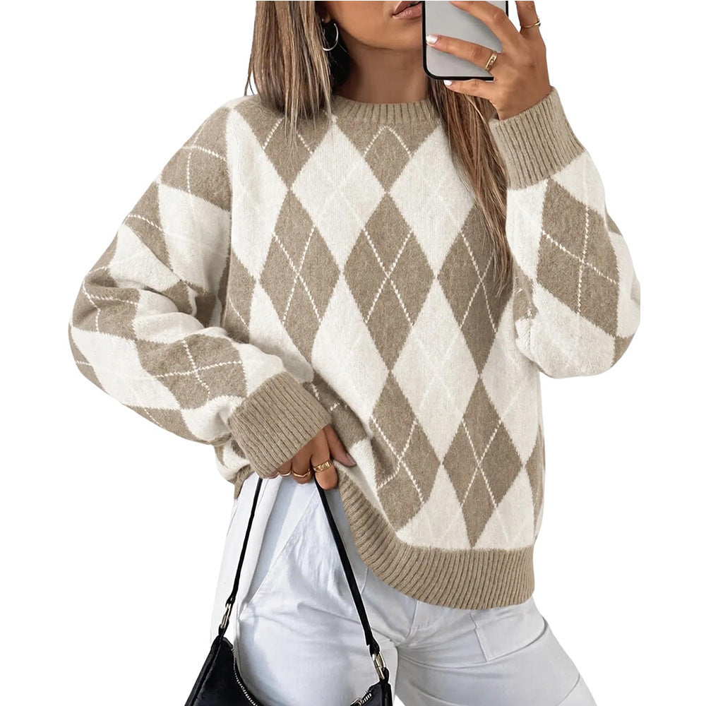 Jersey de rombos bicolor – foto 5