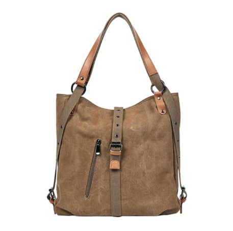 Bolso mochila de lona – foto 6