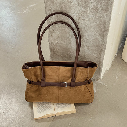 Bolso de hombro efecto ante – foto 14