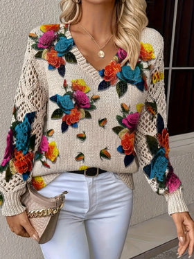 Cárdigan estampado de punto – foto 13