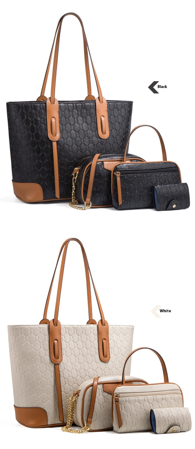 Set de 4 bolsos estampados – foto 9