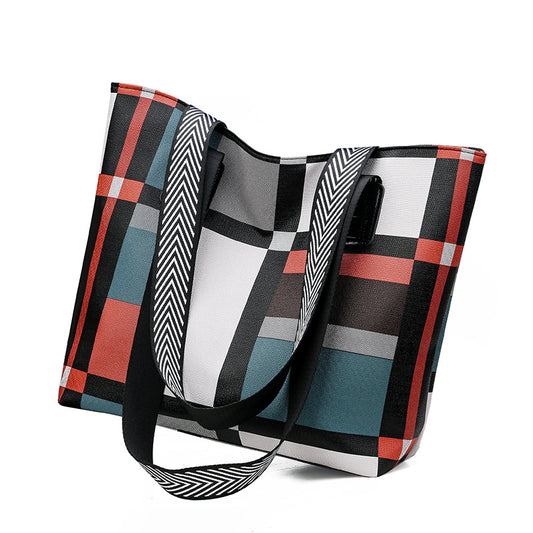 Bolso shopper geométrico – foto 2