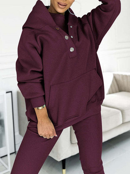 Sudadera con capucha de tejido grueso – foto 5