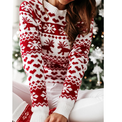 Jersey navideño de alces y copos – foto 11