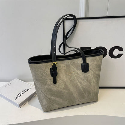 Bolso tote efecto desgastado – foto 7