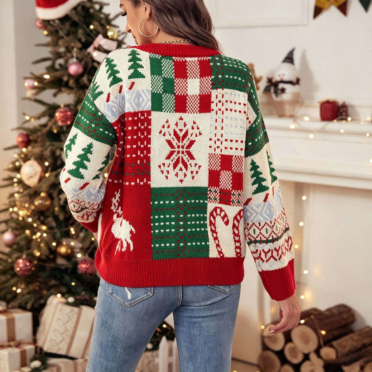 Jersey navideño patchwork – foto 2