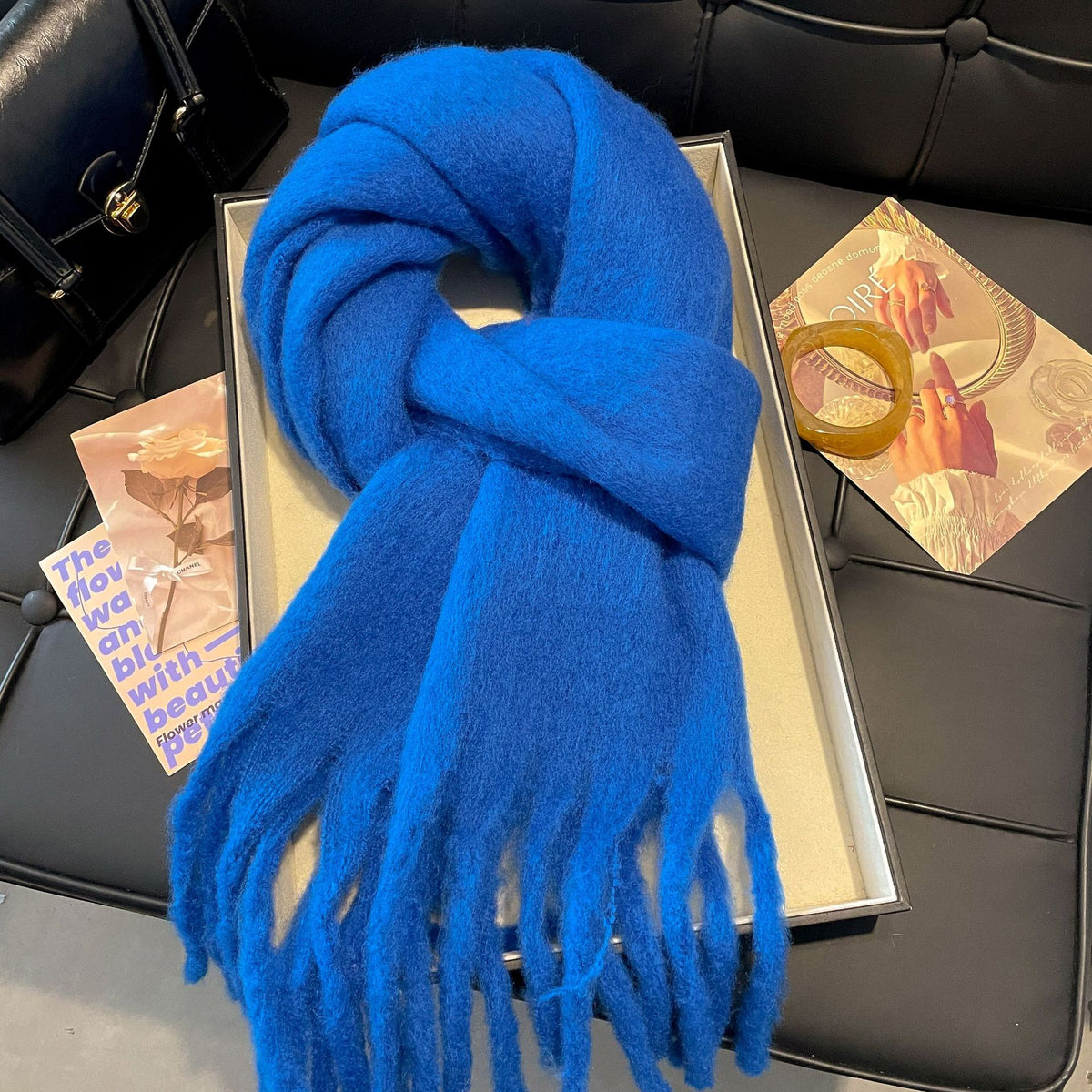 Bufanda efecto mohair – foto 6